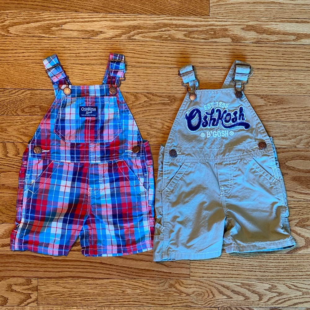 OshKosh Overalls Shorts, 9M